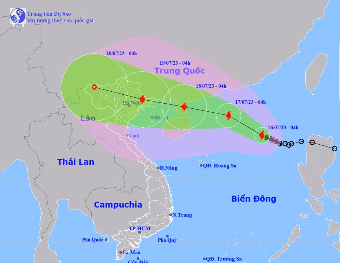 Cac nuoc chau A dong loat canh bao mua lu do anh huong bao Talim
