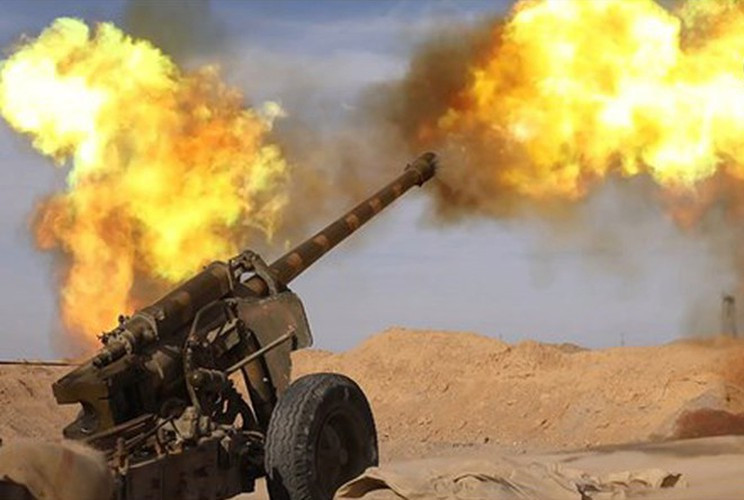 Pháo M-46 thường được sử dụng để bắn gián tiếp (bắn cầu vồng để tiêu diệt mục tiêu).