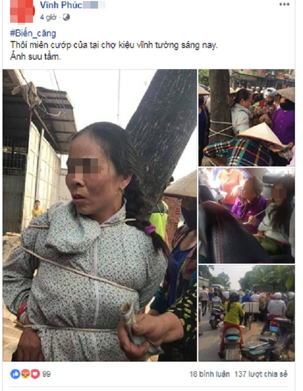 Thuc hu nguoi phu nu “thoi mien de cuop tai san” o Vinh Phuc