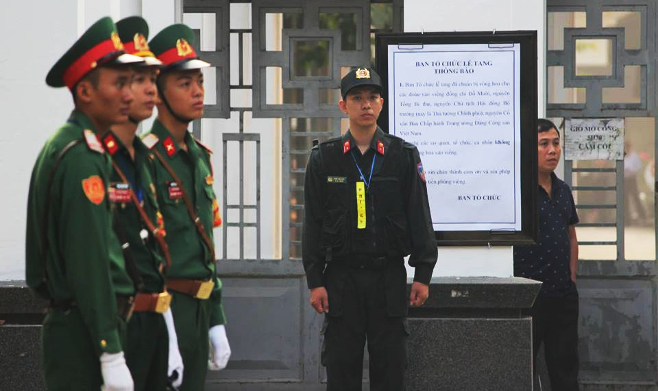 Truc tiep: Le vieng nguyen Tong Bi thu Do Muoi-Hinh-23