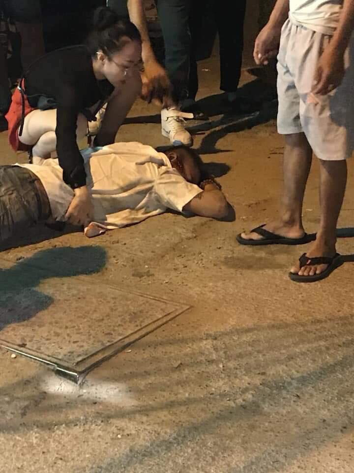 Tai xe Mazda CX5 rut sung ban lai xe taxi?