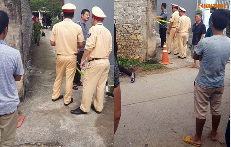 Theo Thiếu tá Nguyễn Đức Huyên – Trưởng Công an huyện Lương Sơn, Đại tá Phạm Văn Sử - Phó Giám đốc Công an tỉnh Hòa Bình đã đến hiện trường chỉ đạo lực lượng khống chế hung thủ, giải cứu cháu K. (4 tuổi, con của Thương) đang bị khống chế.