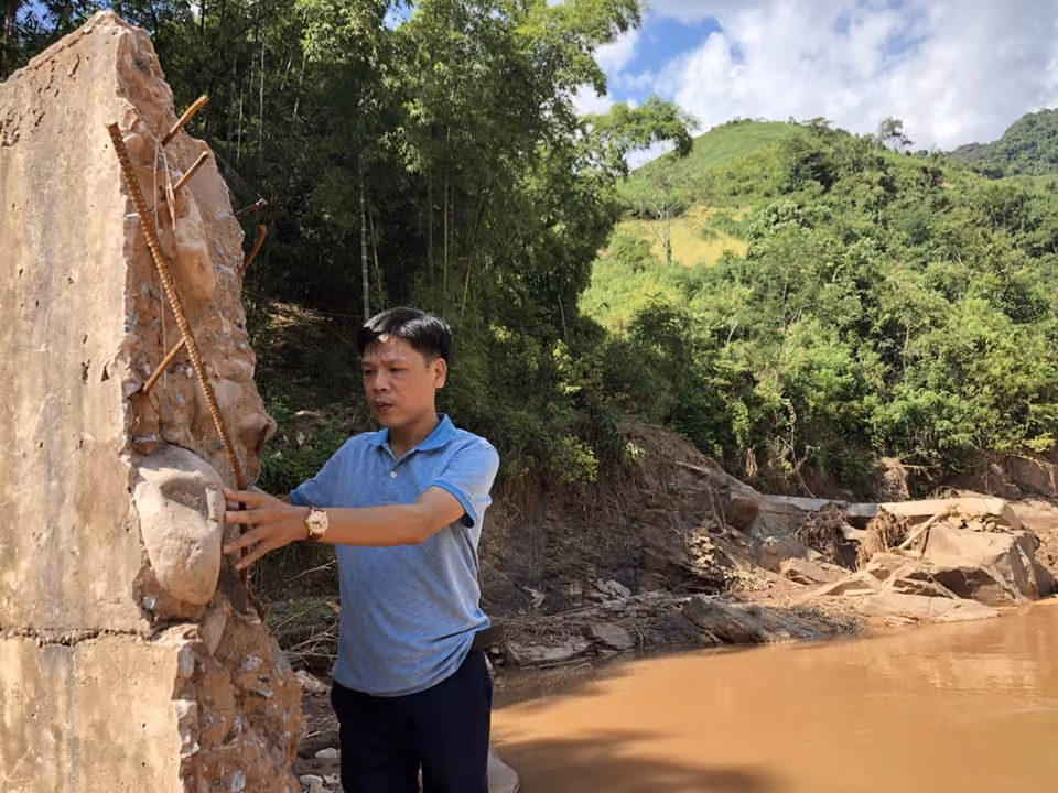 Dien Bien: Mua lu phat lo chuyen thi cong kem chat luong