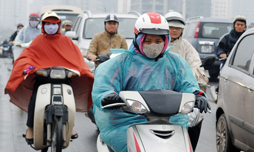 10. Bắc Bộ rét đậm rét hại, vùng cao có tuyết rơi. Những ngày cuối tuần qua, thời tiết ở các tỉnh Bắc Bộ rét đậm, rét hại và mưa trên diện rộng do không khí lạnh tăng cường kết hợp với rãnh gió Tây trên cao.