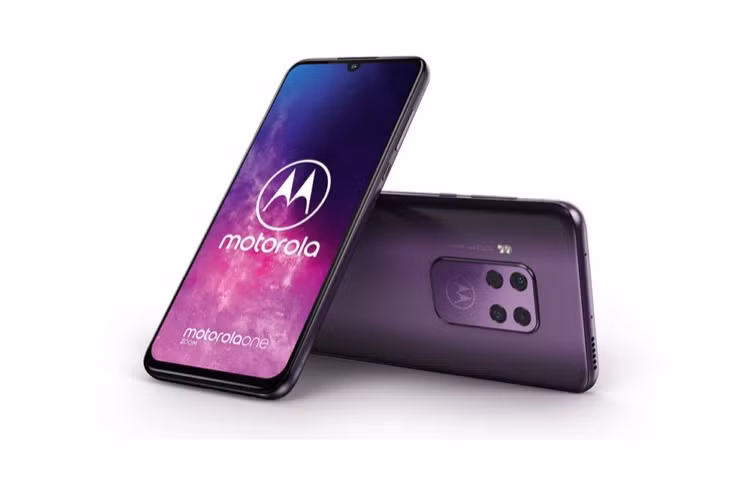 Motorola one zoom lo cau hinh voi cum 4 camera vuong