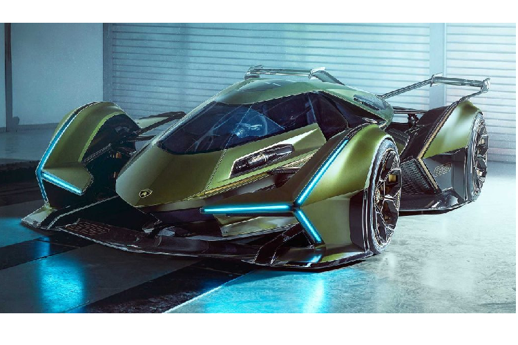 Sau Bugatti, Volkswagen, Hyundai, Zagato, Lamborghini là cái tên mới nhất gia nhập gia đình Gran Turismo với mẫu xe V12 Vision GT này. Giống với những chiếc siêu xe đua Vision Gran Turismo từng được ra mắt trước đây, Lamborghini V12 Vision Gran Turismo vẫn sở hữu thiết kế hơi hướng giả tưởng đến từ tương lai.