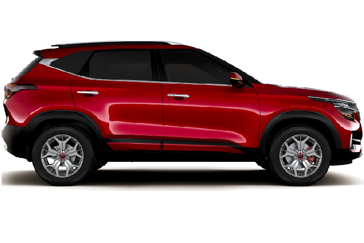 Về nội thất, Kia Seltos được trang bị màn hình cảm ứng trung tâm kích thước 8 inch nhỏ hơn thay vì màn hình 10,25 inch tại Hàn Quốc.