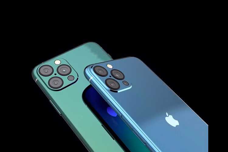 Trên bản dựng này, cụm camera ở mặt lưng vẫn giữ nguyên thiết kế tương tự thế hệ iPhone 11. Tuy nhiên, camera chính của máy sẽ được nâng cấp lên độ phân giải 64 MP, giúp cải thiện chi tiết ảnh chụp. Đồng thời, máy cũng được bổ sung cảm biến ToF, nhằm hỗ trợ tốt hơn cho các nội dung AR. 