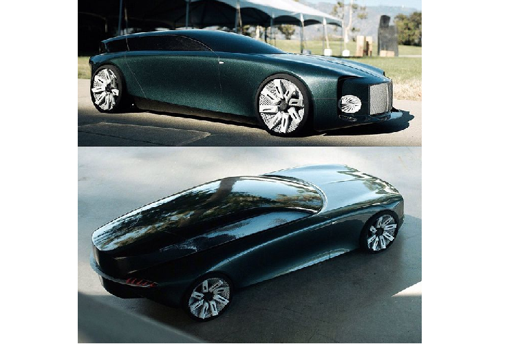 Các di sản của thương hiệu Anh chắc chắn sẽ không thể không xuất hiện trên mẫu xe này. Khi zoom kỹ vào phần đầu xe, bạn có thể thấy cụm đèn chiếu sáng hình chữ B truyền thống. Ngoài ra, lưới tản nhiệt cũng xuất hiện nổi bật với con số 8, tương tự như trên mẫu Blower Bentley mới - chắc chắn khiến người ta có sự liên tưởng lại những ngày tại Le Mans.