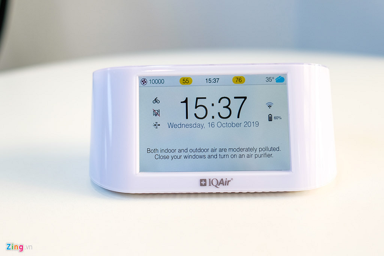 AirVisual Pro là một thiết bị giúp người dùng có thể tham khảo về chất lượng không khí ngay nơi mình sống. Từ đó, mỗi người có những biện pháp để bảo vệ bản thân, gia đình, tránh những căn bệnh liên quan đến đường hô hấp. Ngoài máy đo của AirVisual, người dùng cũng có thể tham khảo thêm một số model giá mềm hơn như Xiaomi Air Detector (1,4 triệu đồng), UNI-T A25M (1,8 triệu đồng), MPE (3,1 triệu đồng).