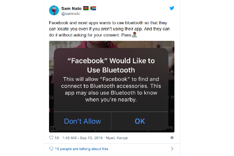 iOS 13 bat qua tang Facebook theo doi vi tri nguoi dung