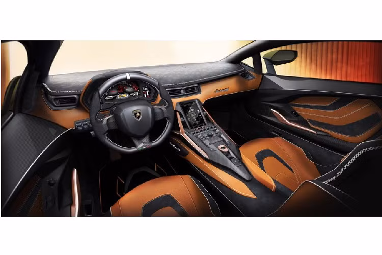 Lamborghini Sián Sián là mẫu hypercar mới nhất của Lamborghini, sở hữu 819 mã lực nhờ có sự kết hợp của công nghệ hybrid và một động cơ siêu nạp V12. Nó sử dụng phiên bản thiết kế nội thất ôtô mới nhất của công ty, với một màn hình cảm ứng nằm dọc và một nút bấm khởi động có vỏ đậy ngoài màu đỏ.