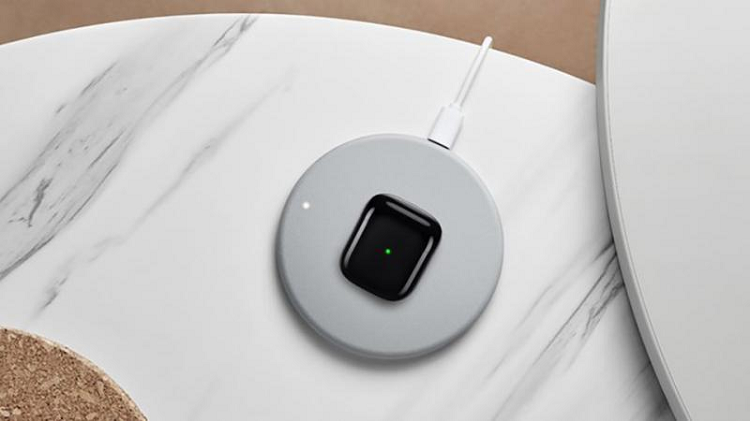 Tai nghe Realme Buds Air trang bị tính năng sạc không dây Tai nghe Realme Buds Air trang bi tinh nang sac khong day