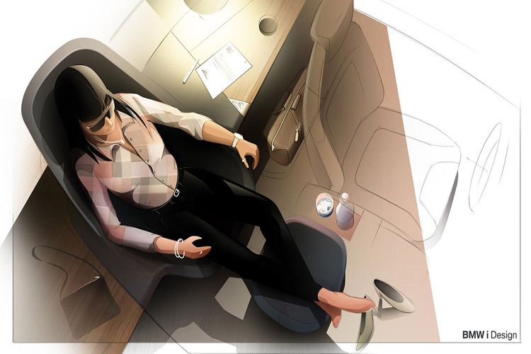 Những thay đổi bên trong nội thất bao gồm một chỗ ngồi phía sau rộng rãi đi kèm ghế gác chân, màn hình giải trí cá nhân được treo trên trần xe và hệ thống loa cá nhân. Với những trang bị này, xe cỡ nhỏ BMW i3 Urban Suite không khác gì một chiếc limousine mini.