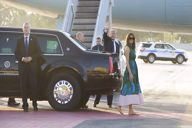 Chiếc "The Beast" của Tổng thống Hoa Kỳ Donald Trump