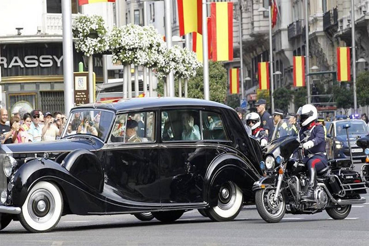 Xe Rolls-Royce Phantom VI của Vua Tây Ban Nha Felipe VI
