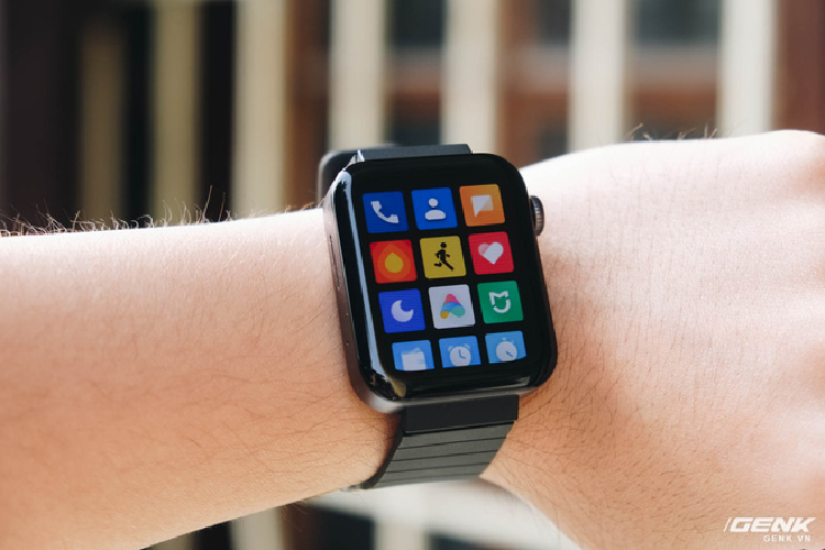 Tren tay Xiaomi Mi Watch: Apple Watch cua the gioi Android-Hinh-5