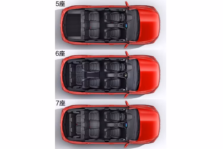 Làm so sánh, kích thước này của Baojun 530 nhỉnh hơn so với Hyundai Tucson, hoặc lớn hơn so với Honda CR-V 1.5L turbo: ‎4.584 x 1.855 x 1.679mm + chiều dài cơ sở 2.660mm. Baojun 530 có nhiều cấu hình chỗ ngồi khác nhau bao gồm: 2 + 3, 2 + 2 + 2 hoặc 2 + 3 + 2 – 05 chỗ hoặc 07 chỗ (kiểu 5+2).