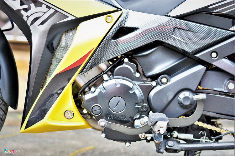 "Nội công" của chiếc X1R này cũng đã có sự thay đổi, piston nguyên bản có đường kính 54 mm đã được tăng lên thành 62 mm. Với đường kính piston mới, thể tích động cơ đã được tăng lên mức 177 cc.