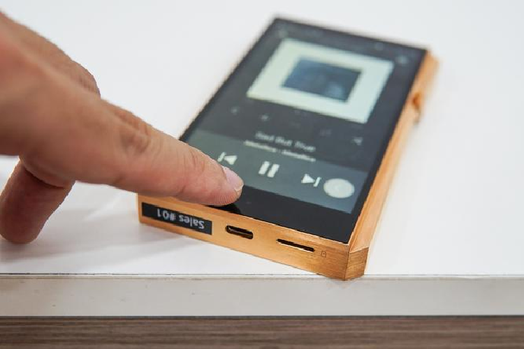 Thiết bị có một nút cảm ứng ở dưới màn hình, có tác dụng như nút Back. Cạnh dưới chứa cổng sạc/truyền dữ liệu USB Type-C cùng khe cắm thẻ nhớ microSD với dung lượng tối đa 512 GB. Bản thân SP2000 cũng có bộ nhớ trong 512 GB, cho khả năng lưu trữ được số lượng nhạc tương đương 700 đĩa CD hoặc hơn 8.000 bản nhạc FLAC.