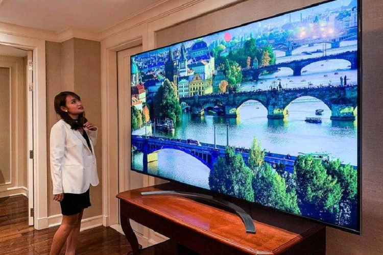 TV 8K, 75 inch cua LG ve Viet Nam gia gan 199 trieu dong