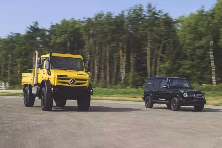 Mục tiêu hãng xe sang Mercedes-Benz đặt ra cho tương lai của Unimog là đưa những chiếc xe trên đường phố và cao tốc vào trong các đô thị lớn, nơi mà chúng sẽ đóng vai trò như những đoàn xe kéo chuyên dụng.