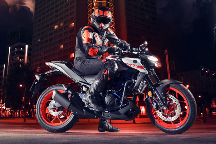 Điểm thứ năm đó là bộ giảm shock trước được nâng cấp từ loại ồng lồng thông thường ở phiên bản cũ lên dạng hành trình ngược với đường kính 37mm, đây cũng là trang bị được chia sẻ từ Yamaha R3 mới. Trong khi giảm shock sau vẫn là dạng monoshock nhưng được điều chỉnh lượng dầu bên trong phù hợp hơn với quá trình hoạt động của bộ gắp nhôm sau.