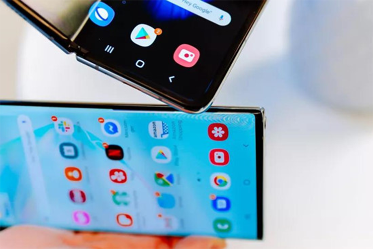 Samsung da sua nhung gi tren dien thoai Galaxy Fold?