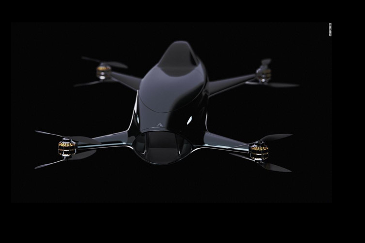 Mẫu xe ôtô bay mới có một chỗ ngồi và có thiết kế 4 cánh quạt mang tên Airspeeder này là sản phẩm của startup Alauda Racing của Australia.