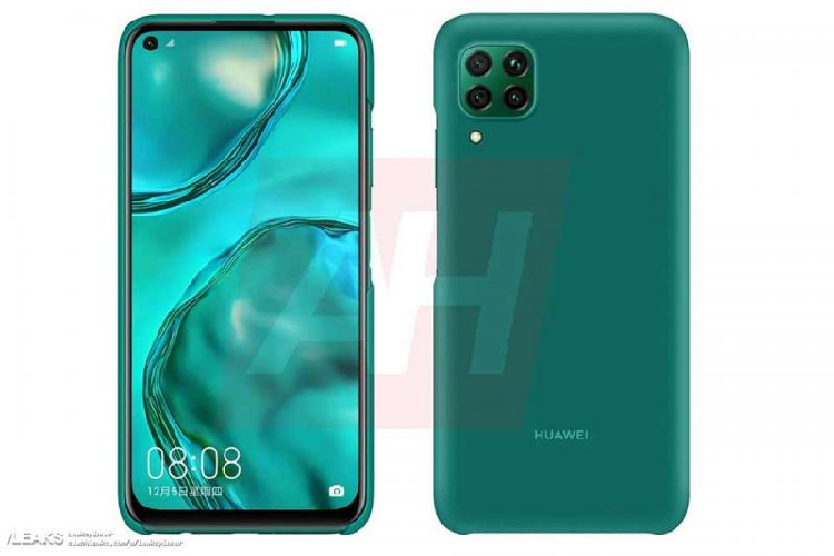 Ro ri hinh anh render ro net cua Huawei Nova 6 SE