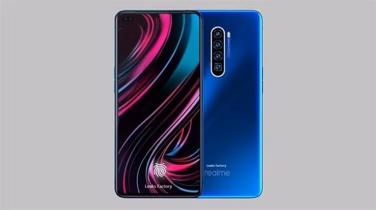 Lo dien hinh anh render mat truoc va sau cua Realme X50 5G-Hinh-2