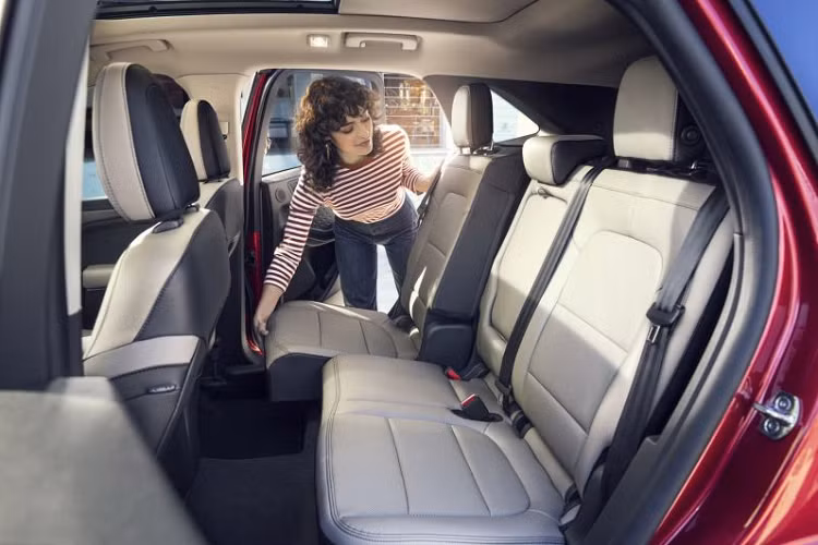 Các phụ kiện bổ sung đắt tiền hơn bao gồm cửa sổ trời toàn cảnh giá 1.495 USD (khoảng 34,7 triệu đồng), gói Titanium Premium giá 1.995 USD (46,4 triệu đồng) - gồm cửa sổ trời và màn hình hiển thị trên kính chắn gió và các thanh ngang trên giá nóc có giá 145 USD ( 3,3 triệu đồng). Nếu đánh dấu mọi ô tùy chọn trong cấu hình đặt hàng trực tuyến của Ford Escape 2020, chiếc crossover cỡ nhỏ sẽ có giá lên tới 40.705 USD (946,6 triệu đồng), chưa gồm phí giao xe.