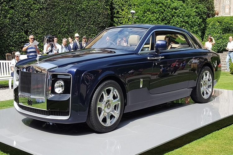 Xe siêu sang Rolls-Royce Sweptail - 12,8 triệu USD.