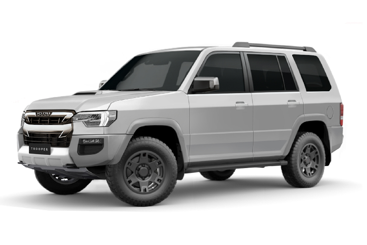 Hiện tại SUV MU-X được phát triển dựa trên bán tải D-Max đang là dòng xe SUV duy nhất của thương hiệu Isuzu. Sau hơn 15 năm, hãng xe Nhật Bản vẫn chưa có kế hoạch “hồi sinh” và phát triển thế hệ SUV Isuzu Trooper mới. Chính vì thế, người hâm mộ Isuzu đã phác thảo hình ảnh Trooper mới dựa trên kiểu dáng và ngôn ngữ thiết kế mới hiện tại của MU-X và D-Max.