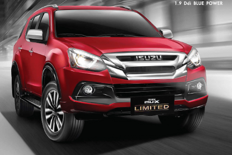 Về ngoại thất, Mẫu xe Isuzu Mu-X Limited 2019 được phát triển dựa trên nền tảng của SUV Isuzu mu-X 2018. Hãng xe Nhật Bản đã nâng cấp và cho ra mắt dòng mu-X limited 2019 với những cải tiến độc đáo, khỏe khoắn cho người sử dụng. Với vẻ ngoài thu hút và bắt mắt hơn, mu-X limited 2019 hướng đến đối tượng khách hàng mua xe trẻ, yêu thích phong cách và tìm kiếm sự khác biệt.