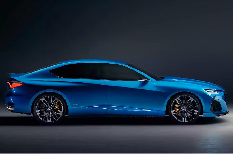 Toàn bộ xe gây ấn tượng sâu sắc nhờ vào sắc xanh đặc biệt mang tên Double Apex Blue Pearl. Đây là màu sơn nổi tiếng của dòng TL Type S những năm 2007-2008.