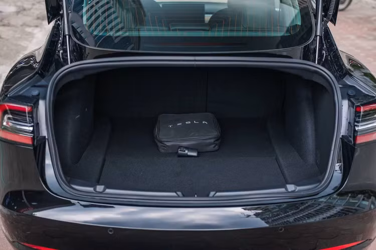 Xe được trang bị bộ mâm khá độc đáo so với những chiếc Tesla trước đây. Bộ mâm aero được đem đến với 2 lựa chọn là 18 inches và 19 inches.