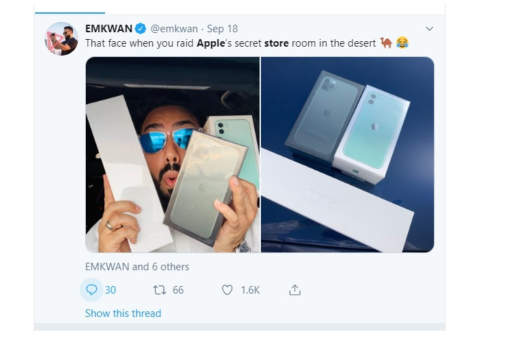 Apple Store vo tay chao don nguoi mua iPhone 11 dau tien-Hinh-10