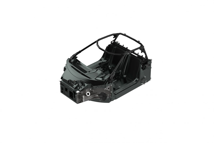 GT là mẫu xe có thân xe bằng sợi carbon đầu tiên của Ford. Multimatic dệt các thành phần lại với nhau như một mảnh trước khi nó đi đến Autoclave. Việc này khiến Ford góp mặt trong danh sách những hãng xe có xe sử dụng khung carbon, bên cạnh Mclaren, Pagani,…