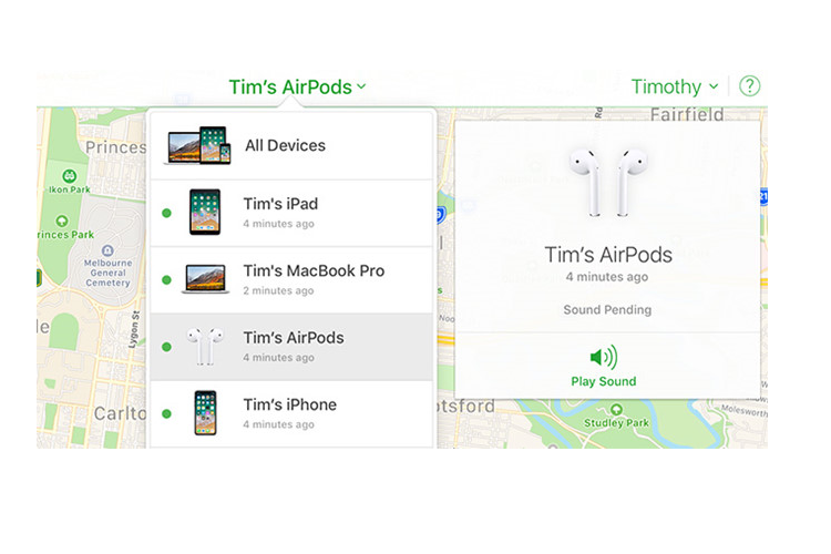 Cach xu ly loi thuong gap tren Apple Airpods