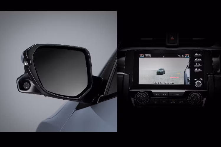 Tại Thái Lan, Civic RS hatchback mới được trang bị tiêu chuẩn gói an toàn và hỗ trợ lái Honda Sensing bao gồm: Phanh giảm thiểu va chạm, hỗ trợ phanh khẩn cấp (CMBS), hỗ trợ giữ làn &amp; cảnh báo chệch làn đường, kiểm soát hành trình thích ứng với tốc độ thấp (ACC với LSF).