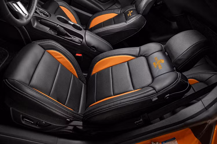 Ngoại thất của xe không có gì thay đổi so với Shelby Super Snake. Những đường nét cơ bắp được nâng cấp từ Mustang vẫn được giữ lại. Cửa sổ được làm tối màu hơn nhằm đảm bảo sự riêng tư bên trong khoang lái.