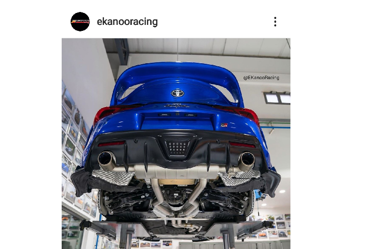 Nguyên bản của mẫu xe thể thao Toyota Supra (A90) được trang bị động cơ 6 xy-lanh, dung tích 3.0 lít, sản sinh công suất cực đại 355 mã lực trong dải tua máy từ 5.000 đến 6.500 vòng/phút và mô-men xoắn cực đại 500 Nm trong dải tua máy từ 1.600 đến 4.500 vòng/phút.