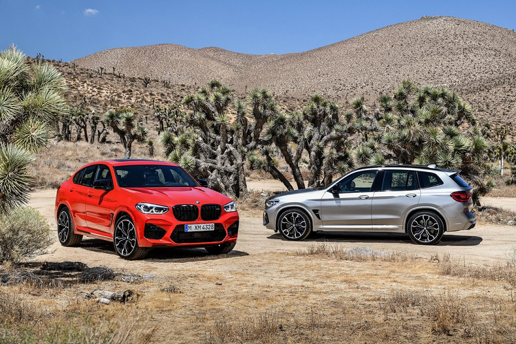 8. BMW X3 M và X4 M: Dù X5 M và X6 M đã chính thức ra mắt, nhưng ở phân khúc nhỏ hơn, BMW X3 M và X4 M vẫn được người dùng tại châu Âu đánh giá cao. BMW X3 M 2020 và X4 M 2020 khá mạnh mẽ nếu so với đối thủ trong phân khúc cũng như so với phiên bản tiền nhiệm. Hai mẫu xe được trang bị động cơ tăng áp kép, 6 xi-lanh thẳng hàng dung tích 3.0L, cho công suất 473 mã lực và mô-men xoắn 600 Nm. Ảnh: BMWGroup. 