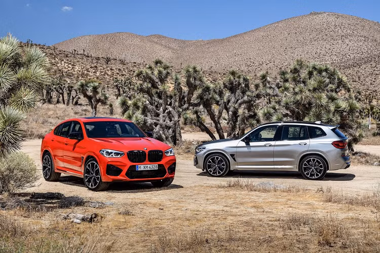 8. BMW X3 M và X4 M: Dù X5 M và X6 M đã chính thức ra mắt, nhưng ở phân khúc nhỏ hơn, BMW X3 M và X4 M vẫn được người dùng tại châu Âu đánh giá cao. BMW X3 M 2020 và X4 M 2020 khá mạnh mẽ nếu so với đối thủ trong phân khúc cũng như so với phiên bản tiền nhiệm. Hai mẫu xe được trang bị động cơ tăng áp kép, 6 xi-lanh thẳng hàng dung tích 3.0L, cho công suất 473 mã lực và mô-men xoắn 600 Nm. Ảnh: BMWGroup. 