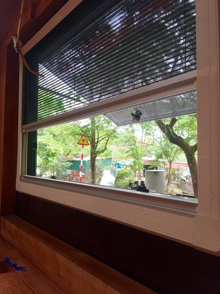 "Ngôi nhà" vẫn có cửa sổ view khá đẹp, thoáng mát.