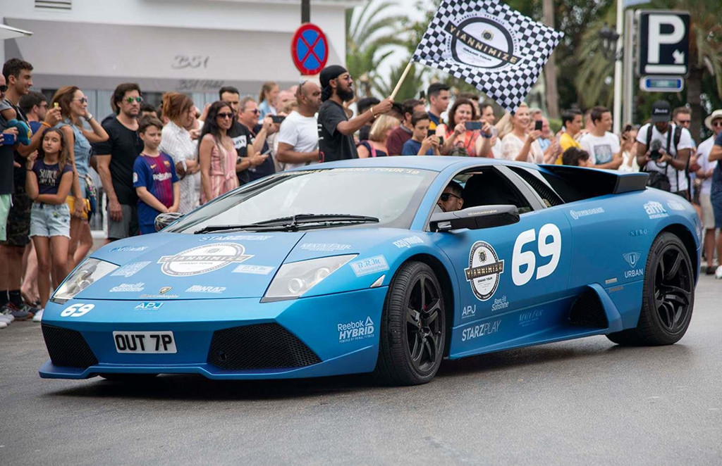 Yiannizes Grand Tour 2019 kéo dài 7 ngày, khởi hành từ Marbella hôm 23/6 và vừa kết thúc tại London vào ngày 30/6.