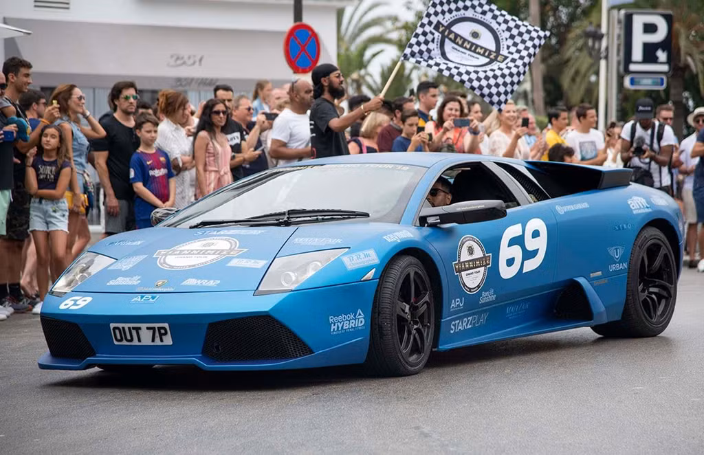 Yiannizes Grand Tour 2019 kéo dài 7 ngày, khởi hành từ Marbella hôm 23/6 và vừa kết thúc tại London vào ngày 30/6.