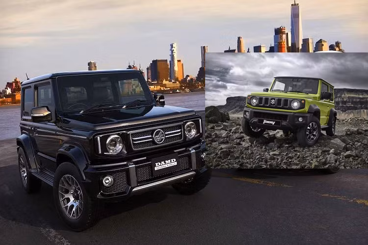 Suzuki Jimny - phiên bản thu nhỏ của Mercedes-AMG G63.