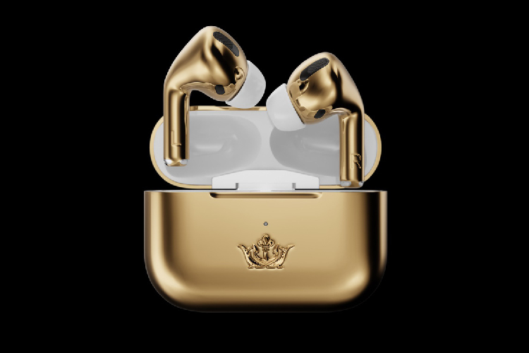 Tai nghe AirPods Pro bang vang 18 carat, hon 1,5 ty dong-Hinh-3